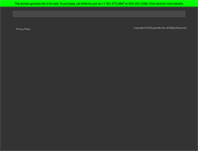Tablet Screenshot of gototds.info
